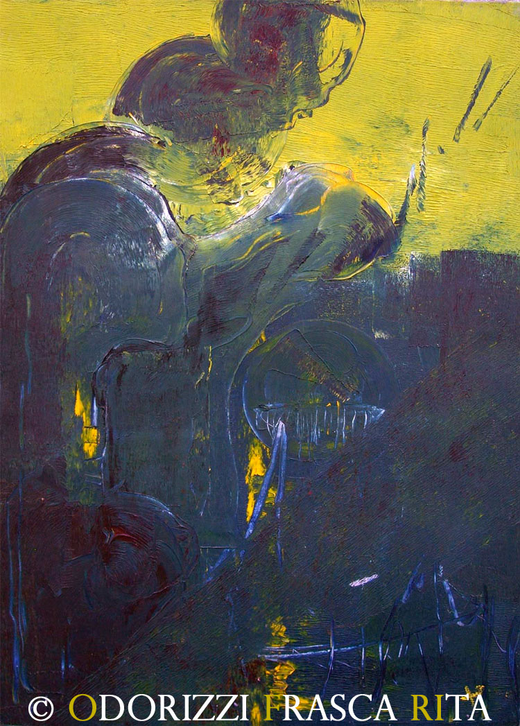 dipinto_a_olio_ofri_serie_presenza_maresa_1990