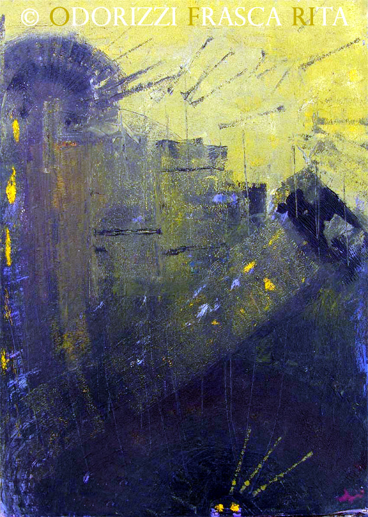 dipinto_a_olio_ofri_serie_presenze_titolo_citta_1990