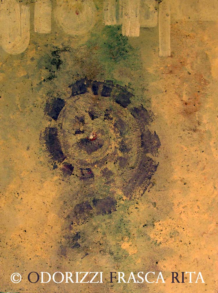 dipinto_a_olio_ofri_serie_citta_capovolte_titolo_spirale_di_tempo_1980
