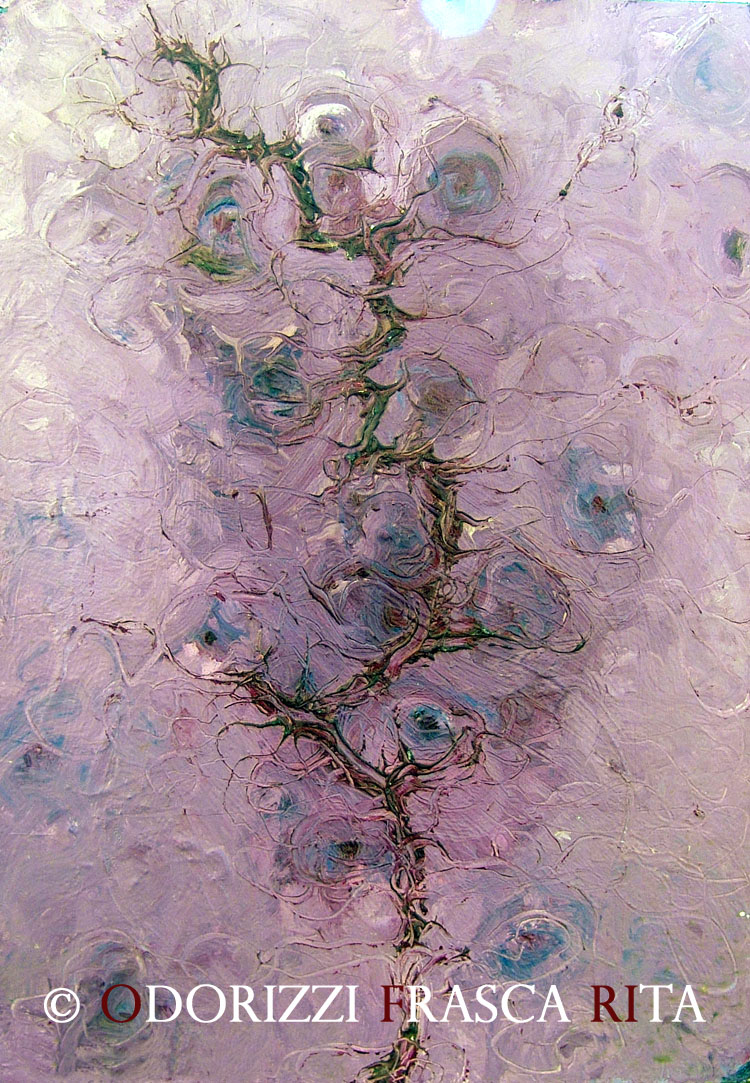dipinto_a_olio_ofri_serie_fiume_della_vita_2_1980