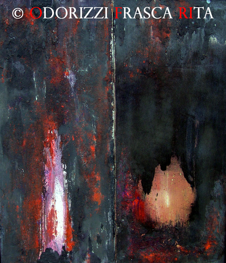 dipinto_a_olio_ofri_sostanza_di_universo_titolo_le_grotte_dell_anima_1990