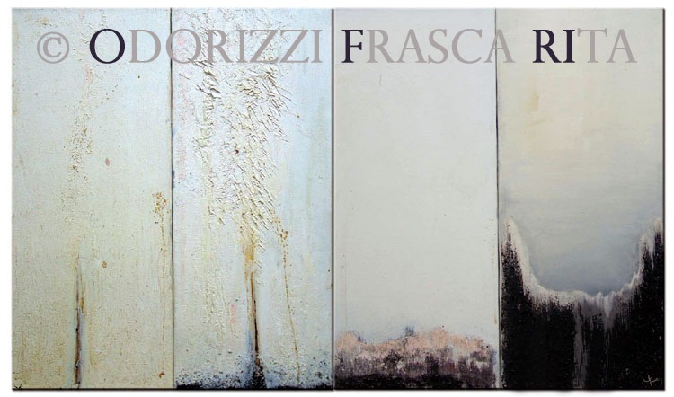 dipinto_a_olio_tecnica_mista_ofri_dimensioni_titolo_destino_quattro_pannelli_1990