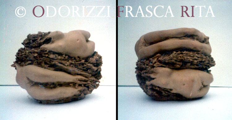 scultura_contemporanea_ofri_serie_radici_titolo_passaggio_di_tempo_1990