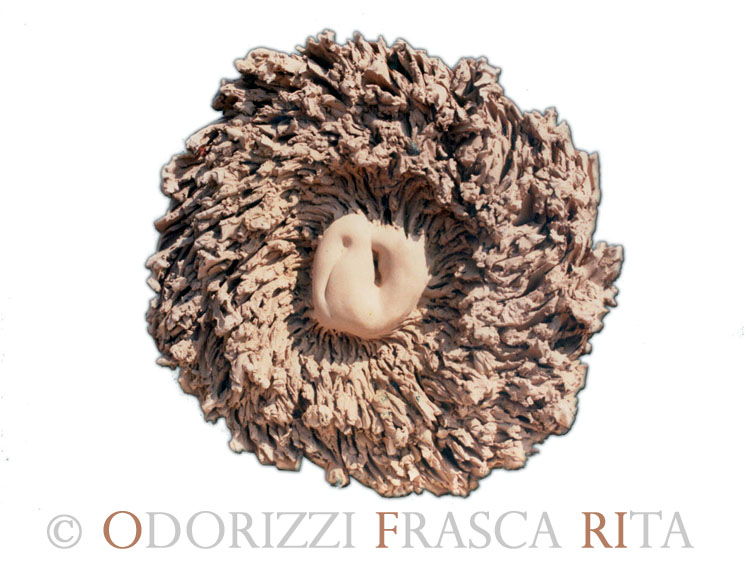 scultura_contemporanea_ofri_serie_radici_titolo_spirale_di_radici_1990