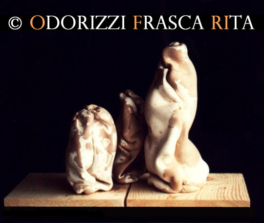 scultura_contemporanea_ofri_serie_semi_titolo_abbracci_3_1990